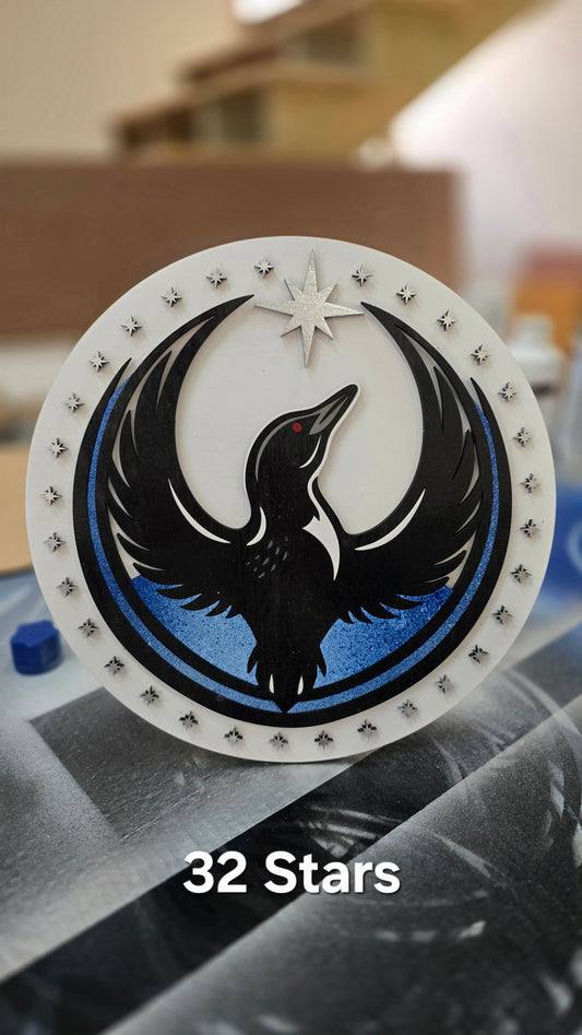 32 Stars Rebel Loon
