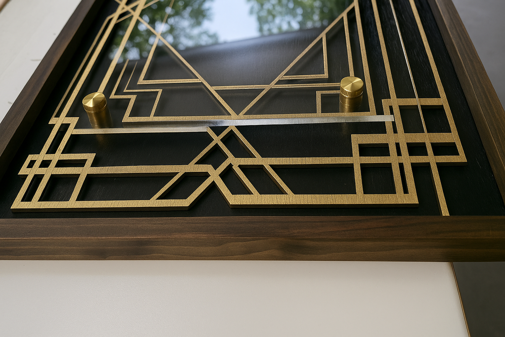 The Gatsby | Art Deco Geometric Wall Panel