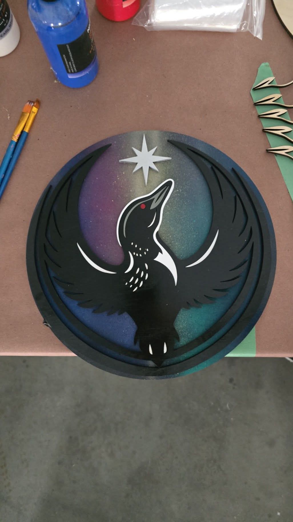 Northern Lights Rebel Loon